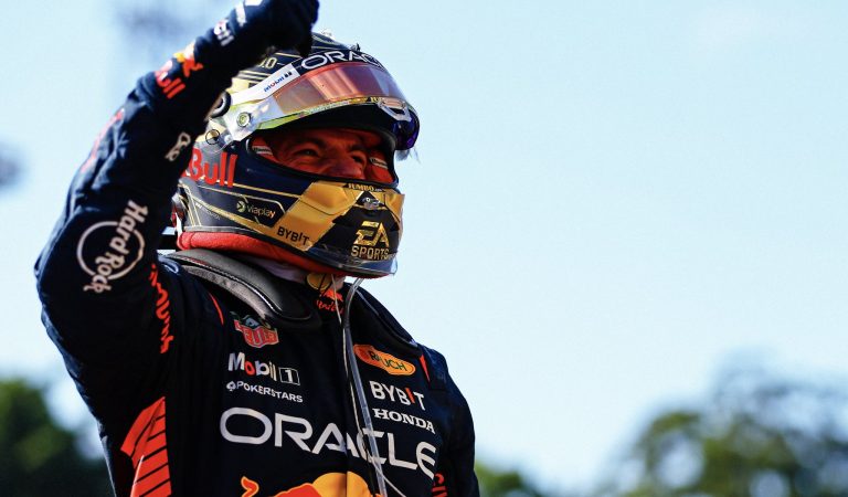 Cuarto lugar para Sergio Pérez y Max Verstappen se llevó el GP de Brasil