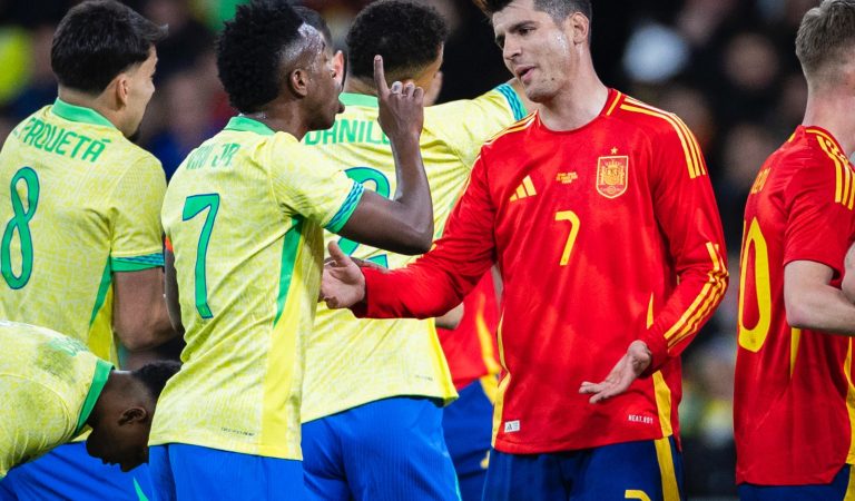 España y Brasil entregaron un vibrante empate en el cierre de la fecha FIFA