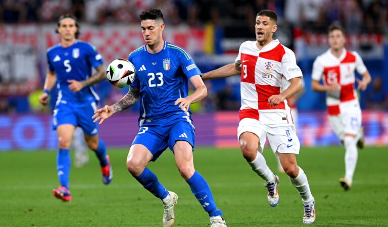 Italia rescata el empate ante Croacia de último minuto y obtiene boleto a los octavos de la Euro