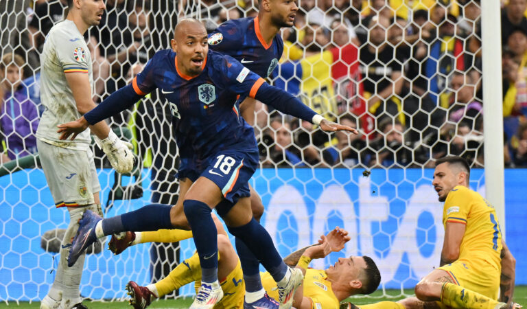 Países Bajos goleó a Rumania y accedieron a los cuartos de final en la Eurocopa 2024