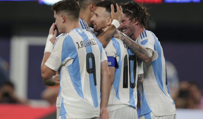 Argentina vuelve a derrotar a Canadá y jugará la final de la Copa América 2024