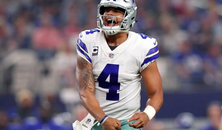 Dak Prescott será baja con los Dallas Cowboys