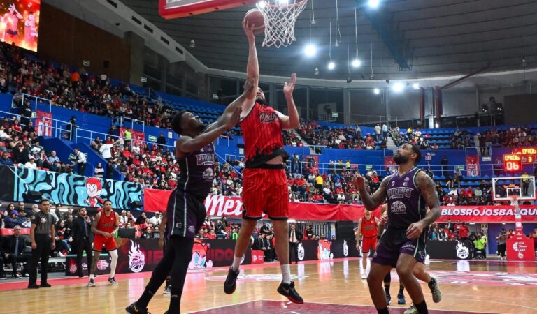 Diablos Rojos del México Básquetbol toma ventaja ante los Halcones de Xalapa en las Finales de la LNBP