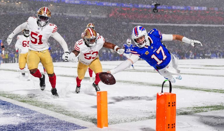 Buffalo Bills se proclamó campeón de la AFC Este tras vencer a San Francisco 49ers