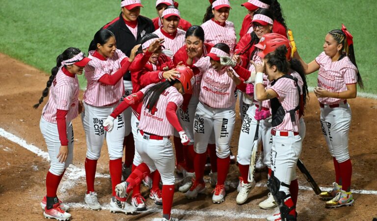 Diablos Rojos Femenil impone récord de victorias de la LMS ante Charros de Jalisco Femenil