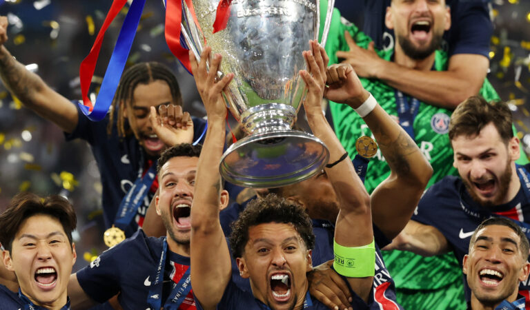 París Saint-Germain se proclamó campeón de la UEFA Champions League tras aplastar a Inter de Milán