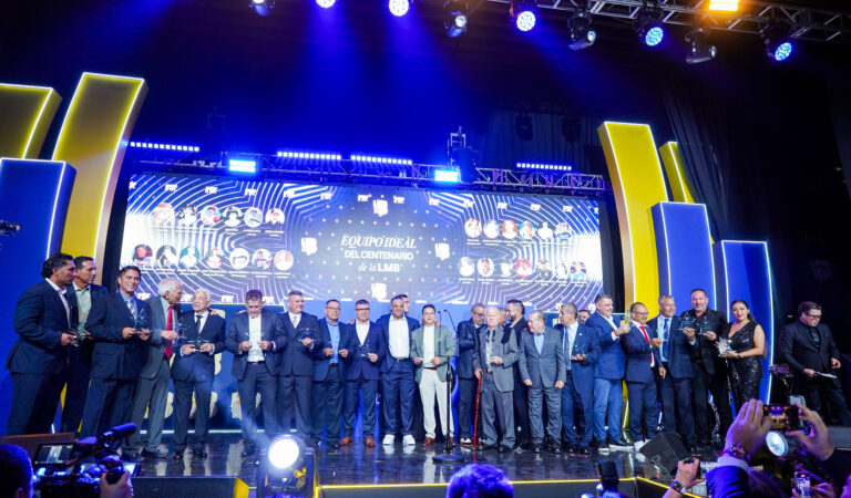 Las Estrellas y las leyendas de la LMB hablaron en la Gala del Centenario