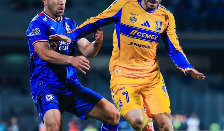 Cruz Azul y Tigres empatan en el inicio de las Semifinales del Torneo Apertura 2025
