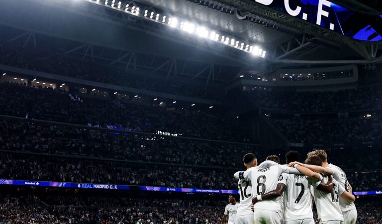 El Real Madrid goleó al Manchester City como local en la ida de la UEFA Champions League