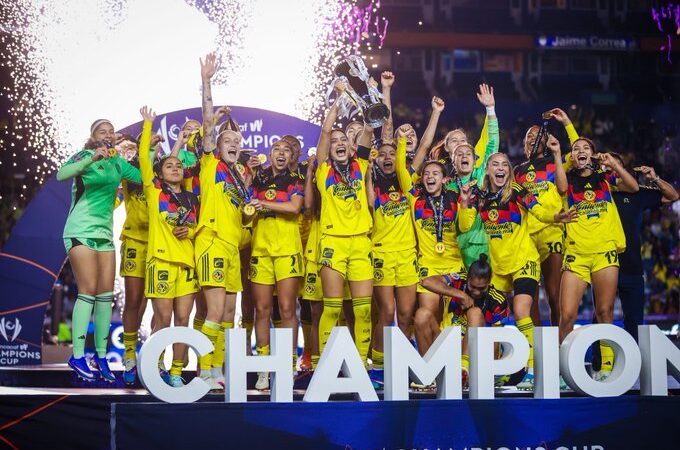 América Femenil hizo historia y conquistó la CONCACAF W Champions Cup
